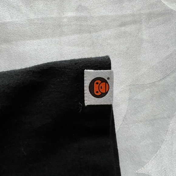 Men’s Bathing Ape Baby Milo t-shirt in XL in black and brown - Picture 6 of 9